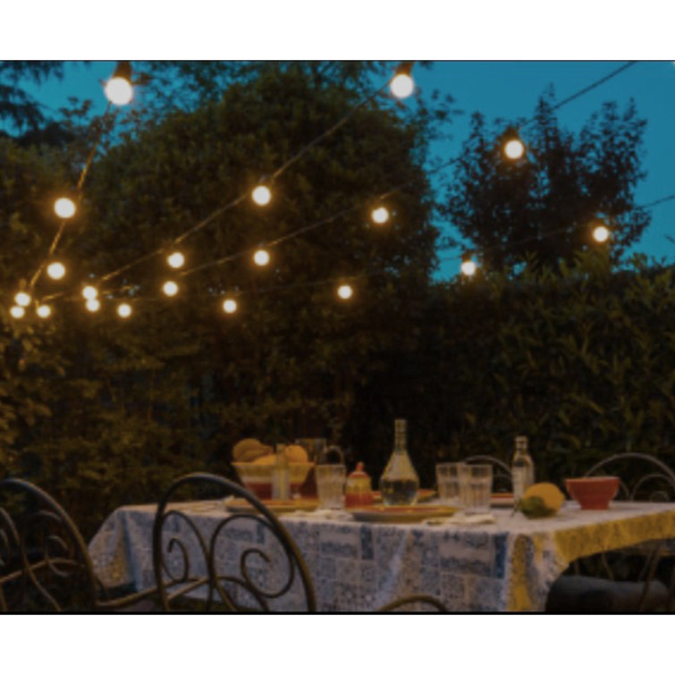 Outdoor deals festoon lights